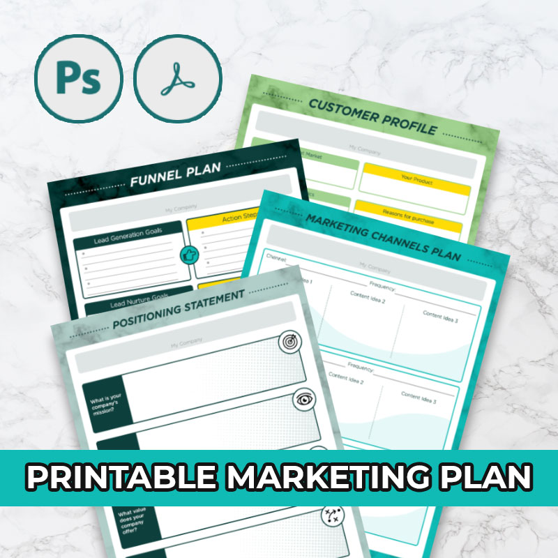 Printable Marketing Plan