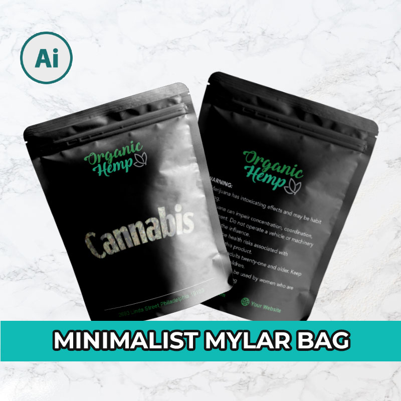 Minimalist Mylar Bag