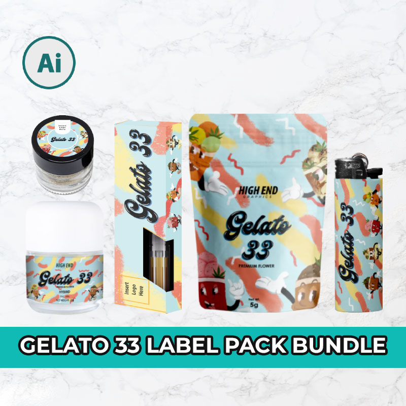 Gelato 33 Label Pack Bundle